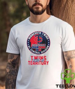 Minnesota Twins This Is Territory 2023 AL Central Division Champions hoodie, sweater, longsleeve, shirt v-neck, t-shirt