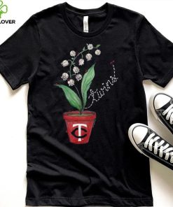 Minnesota Twins Tiny Turnip Infant Lilies & Ladybugs T Shirt