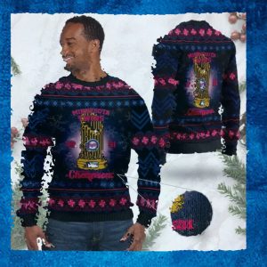 Minnesota Twins World Series Champions MLB Cup Ugly Christmas Sweater Sweatshirt Party