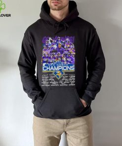 Minnesota Vikings 2022 NFC North Champions signatures hoodie, sweater, longsleeve, shirt v-neck, t-shirt