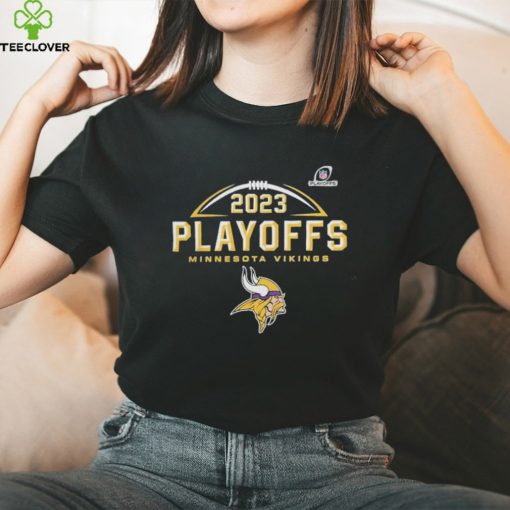 Minnesota Vikings 2023 2024 NFL Playoffs Logo Shirt