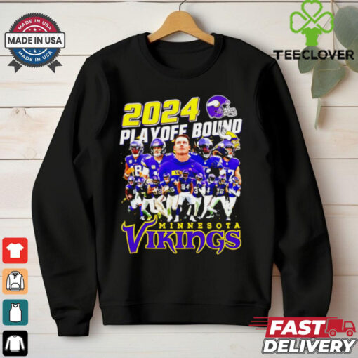 Minnesota Vikings 2024 Playoff Clinched Skol Vikings shirt