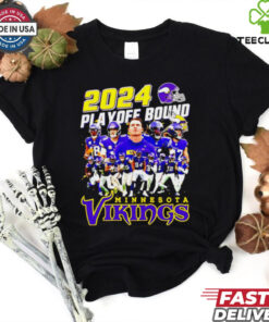 Minnesota Vikings 2024 Playoff Clinched Skol Vikings shirt