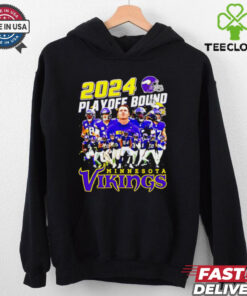 Minnesota Vikings 2024 Playoff Clinched Skol Vikings shirt