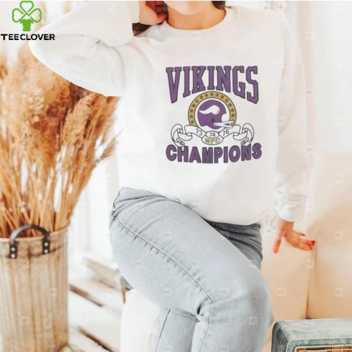Minnesota Vikings 3 Time NFC Champions shirt