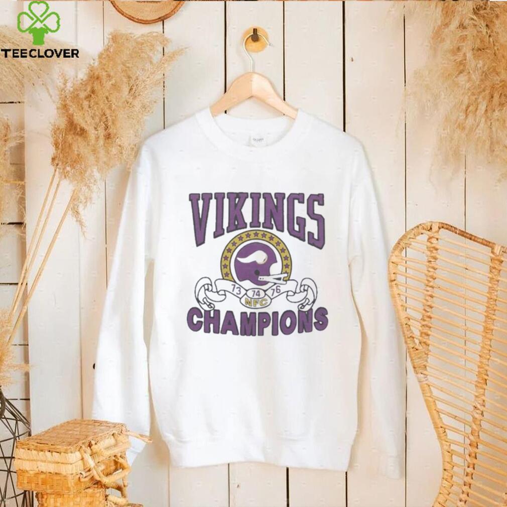 Minnesota Vikings 3 Time NFC Champions shirt Minnesota Vikings 3 Time NFC Champions shirt