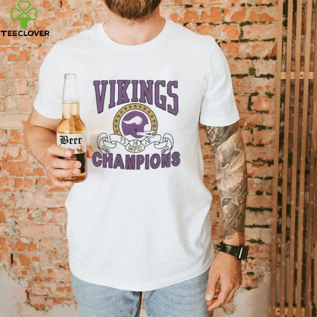 Minnesota Vikings 3 Time NFC Champions shirt Minnesota Vikings 3 Time NFC Champions shirt