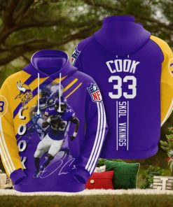 Minnesota Vikings 3D Printed Hoodie Ver 40