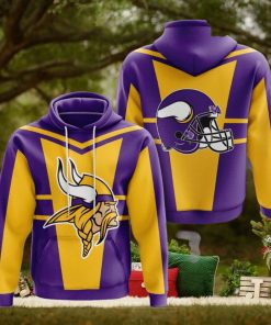 Minnesota Vikings 3D Printed Hoodie