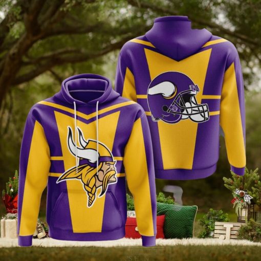 Minnesota Vikings 3D Printed Hoodie