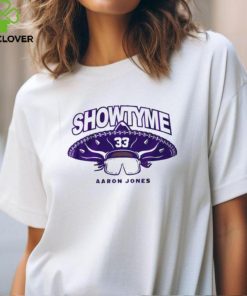 Minnesota Vikings Aaron Jones 33 showtyme hoodie, sweater, longsleeve, shirt v-neck, t-shirt