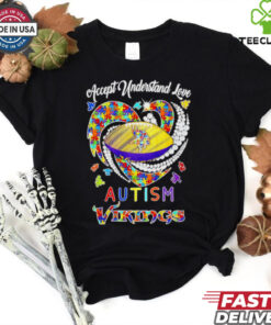Minnesota Vikings Accept understand love Autism Vikings shirt