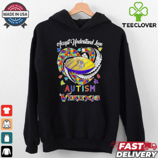 Minnesota Vikings Accept understand love Autism Vikings shirt