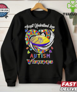 Minnesota Vikings Accept understand love Autism Vikings shirt