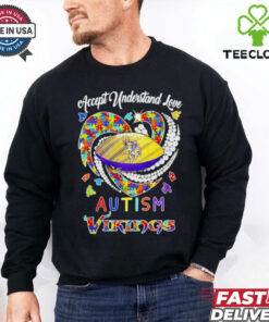 Minnesota Vikings Accept understand love Autism Vikings shirt