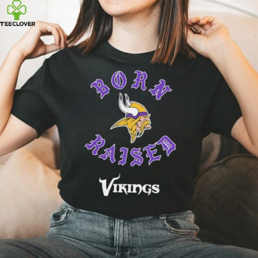 Minnesota Vikings Born X Raised Unisex T Shirt