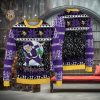 Minnesota Vikings White 3D Sweater Christmas Gift