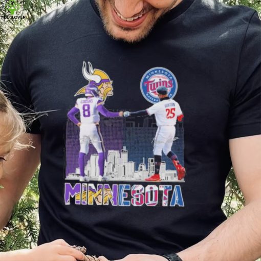 Minnesota Vikings Cousins And Twins Buxton Shirt