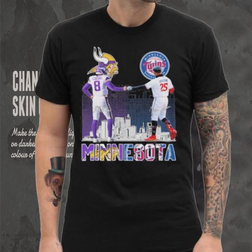 Minnesota Vikings Cousins And Twins Buxton Shirt