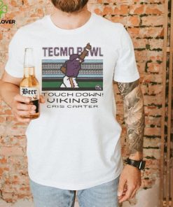 Minnesota Vikings Cris Carter Tecmo Bowl Touch Down shirt