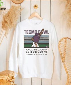 Minnesota Vikings Cris Carter Tecmo Bowl Touch Down shirt