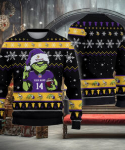 Minnesota Vikings Custom Chrismas Ugly Sweater
