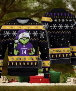 Minnesota Vikings Custom Chrismas Ugly Sweater