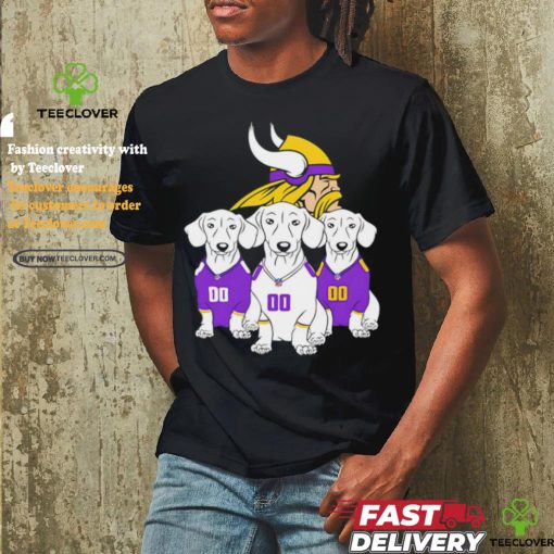 Minnesota Vikings Dachshund Dogs hoodie, sweater, longsleeve, shirt v-neck, t-shirt