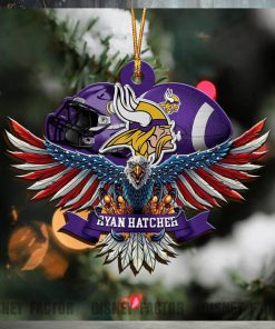 Minnesota Vikings Decorations, Eagles Christmas Ornaments