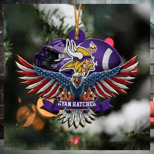 Minnesota Vikings Decorations, Eagles Christmas Ornaments