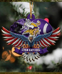 Minnesota Vikings Decorations, Eagles Christmas Ornaments