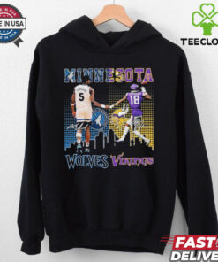 Minnesota Vikings Edwards And Minnesota Timberwolves Jefferson Signature Shirt