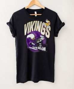 Minnesota Vikings End Around Helmet Graphic T Shirt