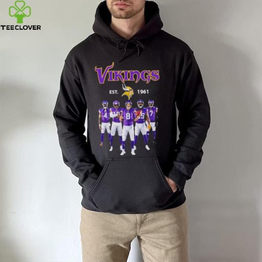 Minnesota Vikings Est 1961 champions 2022 hoodie, sweater, longsleeve, shirt v-neck, t-shirt