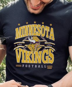 Minnesota Vikings Established Banner T Shirt