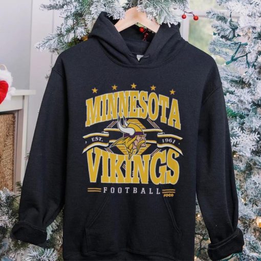 Minnesota Vikings Established Banner T Shirt