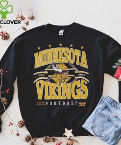 Minnesota Vikings Established Banner T Shirt