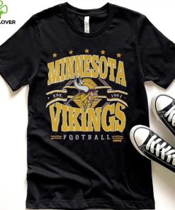 Minnesota Vikings Established Banner T Shirt