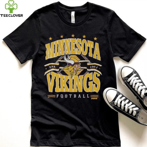 Minnesota Vikings Established Banner T Shirt