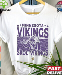 Minnesota Vikings Gameday Skol Vikings Vintage Stadium Shirt