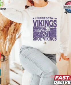 Minnesota Vikings Gameday Skol Vikings Vintage Stadium Shirt