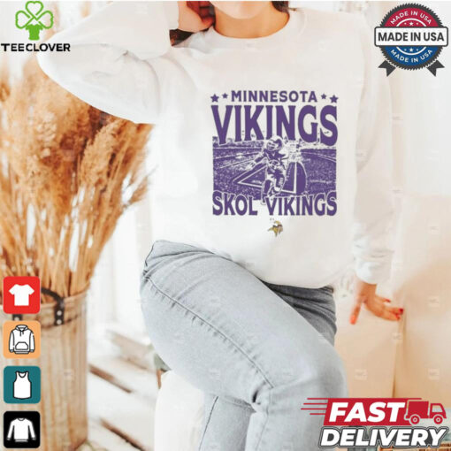 Minnesota Vikings Gameday Skol Vikings Vintage Stadium Shirt