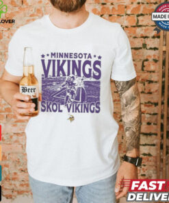 Minnesota Vikings Gameday Skol Vikings Vintage Stadium Shirt