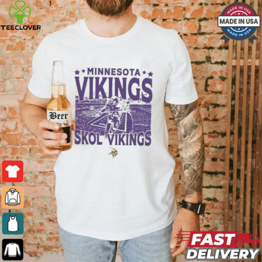 Minnesota Vikings Gameday Skol Vikings Vintage Stadium Shirt