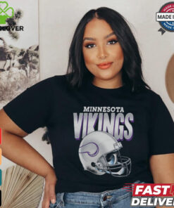 Minnesota Vikings Gradient Helmet shirt