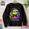 New England Patriots Grinch wearing Santa hat Christmas 2024 shirt