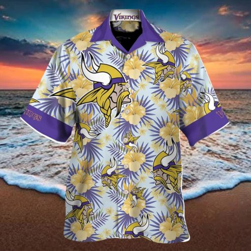 Minnesota Vikings Hawaiian Aloha Shirt Best Gift For Fans Hawaiian Shirt