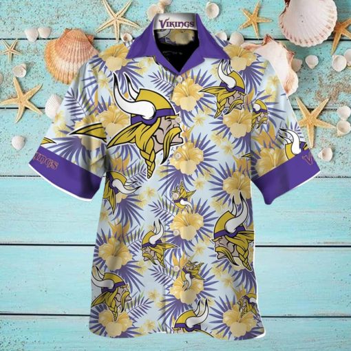 Minnesota Vikings Hawaiian Aloha Shirt Best Gift For Fans Hawaiian Shirt