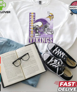 Minnesota Vikings Helmet Dash T Shirt