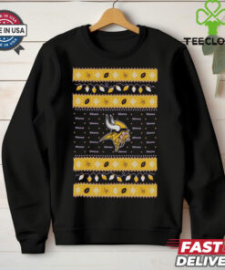 Minnesota Vikings Holiday Lights T Shirt